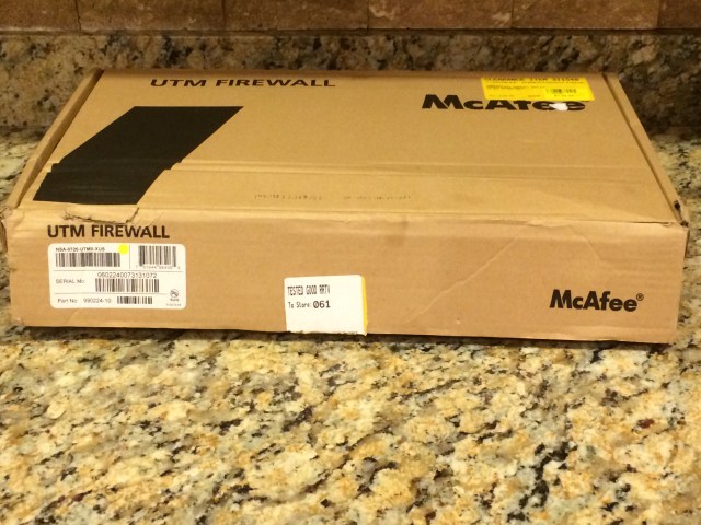 When it comes in a really plain brown box you *know* it's good!